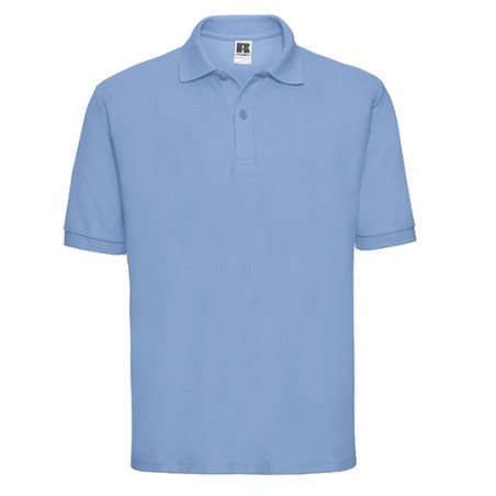 Russell Polo Sky Bleu Classic Homme Russell Polo Sky Bleu Classic Homme