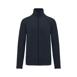 Veste micropolaire zippée Bleu Marine