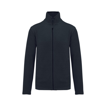 Veste micropolaire zippée Bleu Marine