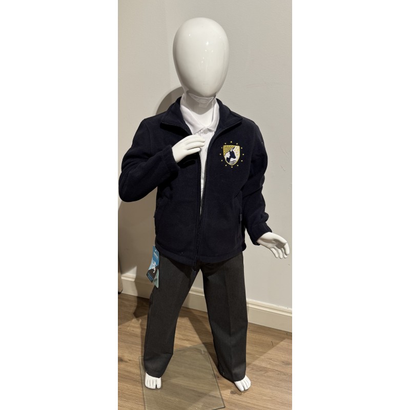 Veste Micropolaire zippée Argenteuil Bleu Marine