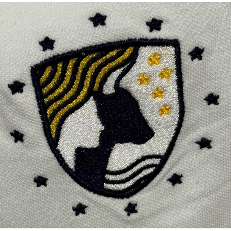 Polo 180 Manches Courtes Blanc With Embroidery Argenteuil