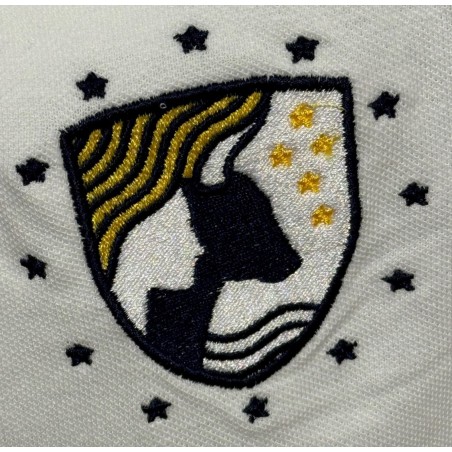Polo 180 Manches Courtes Blanc With Embroidery Argenteuil