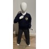 Pull Col V Bleu Marine avec logo Argenteuil