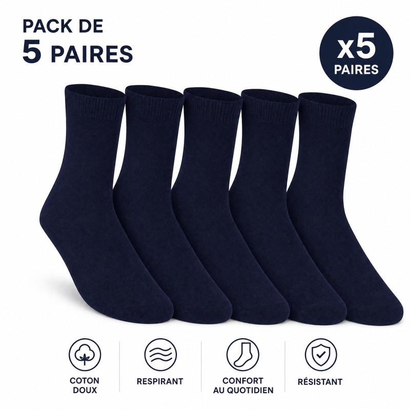 Unisex Ankle Socks (5 Pack)