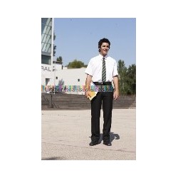 CHEMISE GARCON EASY CARE MANCHES COURTES