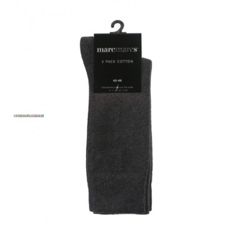 Caussettes homme lycra marine/ 2 paires (marcmars)