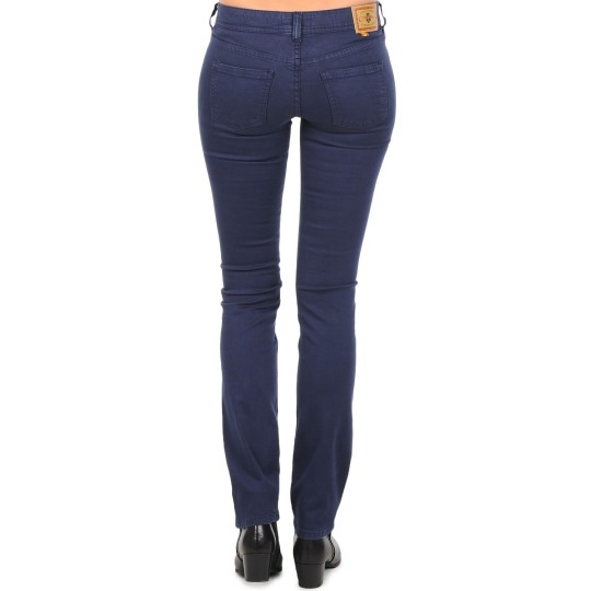 Jean Old Navy Rockstar Bleu Marine Mi-hauteur - Taille 0 Petit, Coupe Slim/skinny, Neuf Sans étiquettes