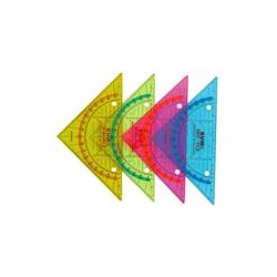 Equerre Géo perforée Kum - 16cm