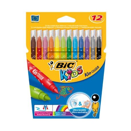 Marqueurs BIC KIDS medium/12