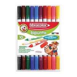 10 marqueurs*BIPUNTA* Duo