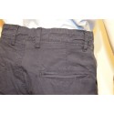 BERMUDA bleu marine in washed twill