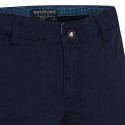 pantalon twill basic bleu marine