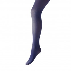 Collant opaque marine avec lurex