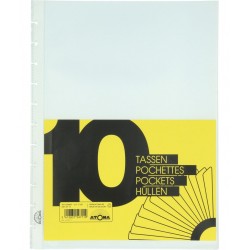 10 gaines perforees ATOMA A4