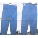 PANTALONS UNIS BLEU MARINE