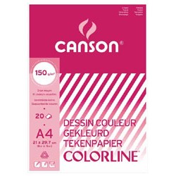 Bloc dessin A3 ColorLine CANSON 
