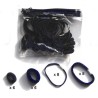 Accessoire cheveux en bleu marine